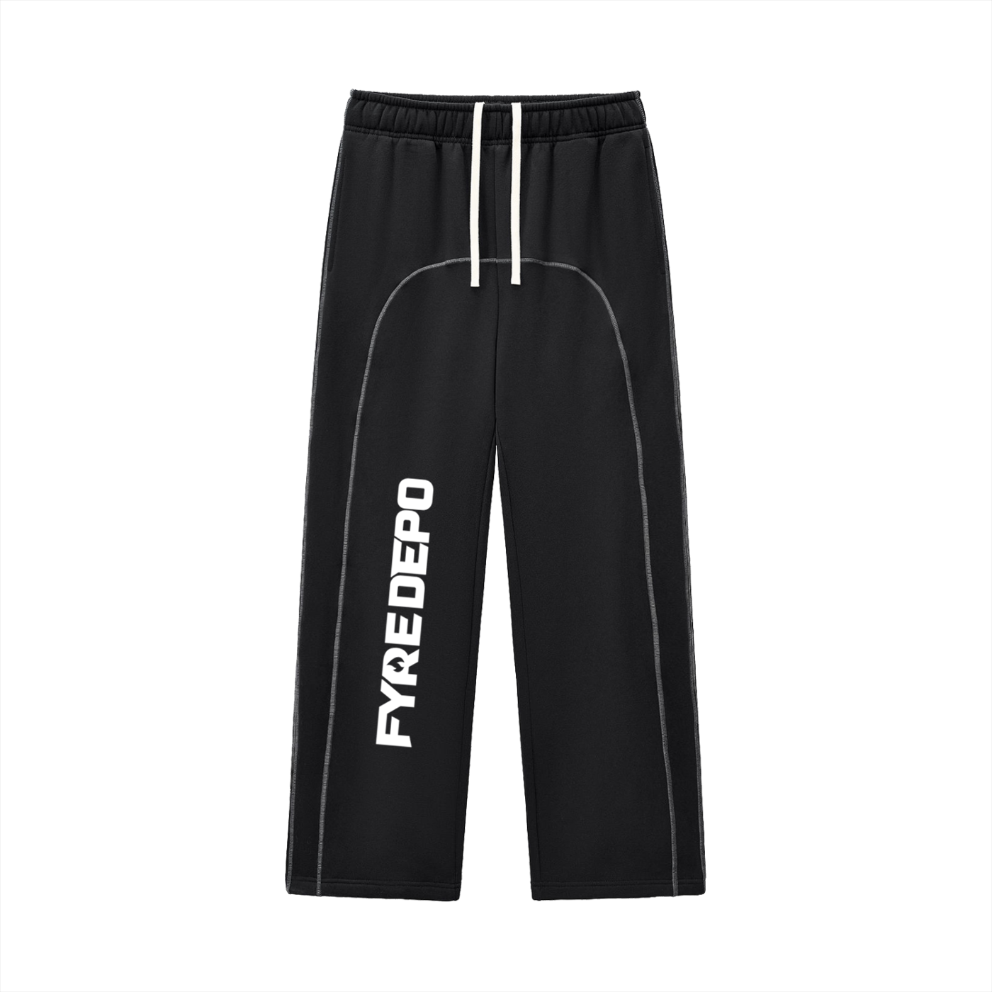 Fyre Depo Contrast-Stitched Fleece Sweatpants