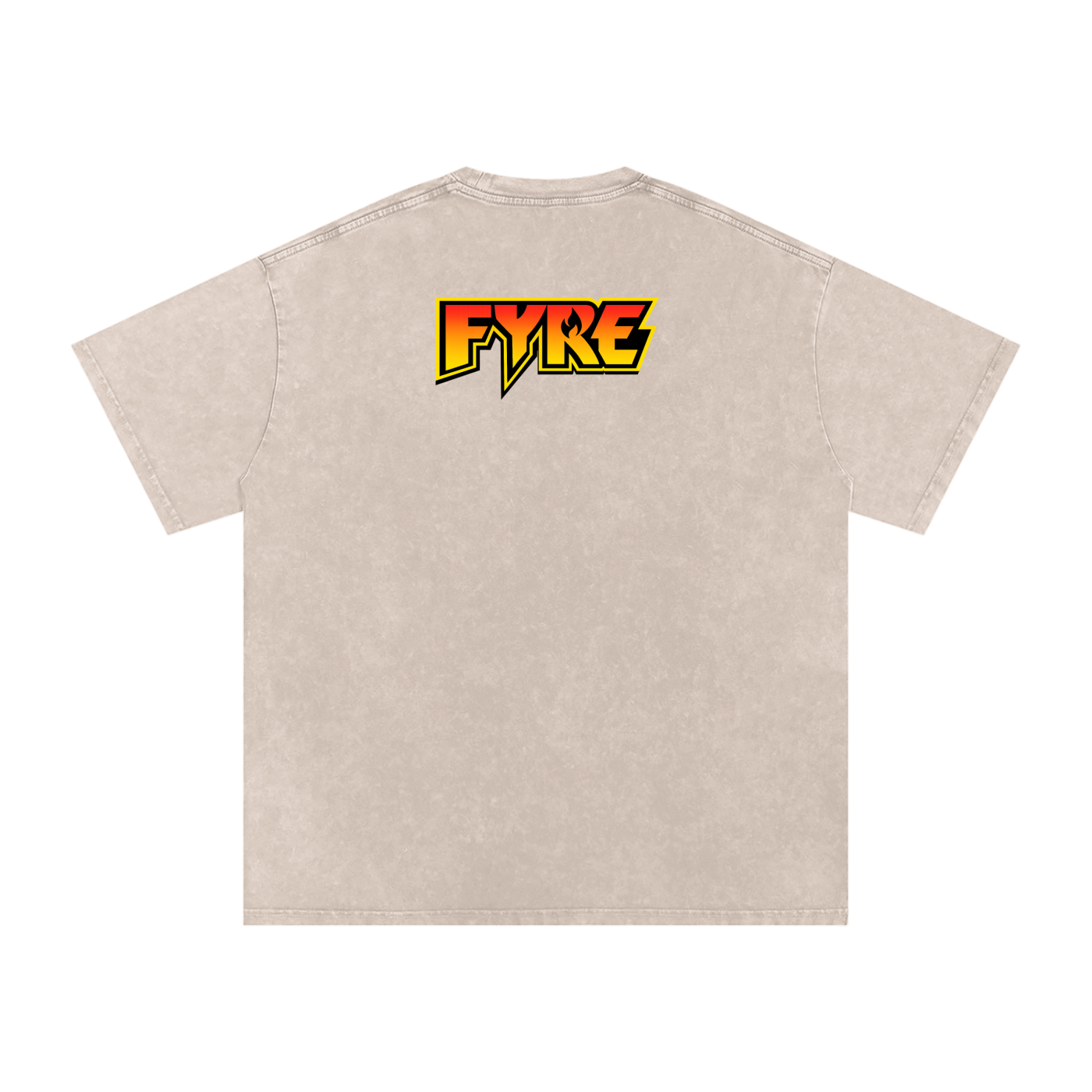 Kiss On Fyre Oversized Cotton T-Shirt