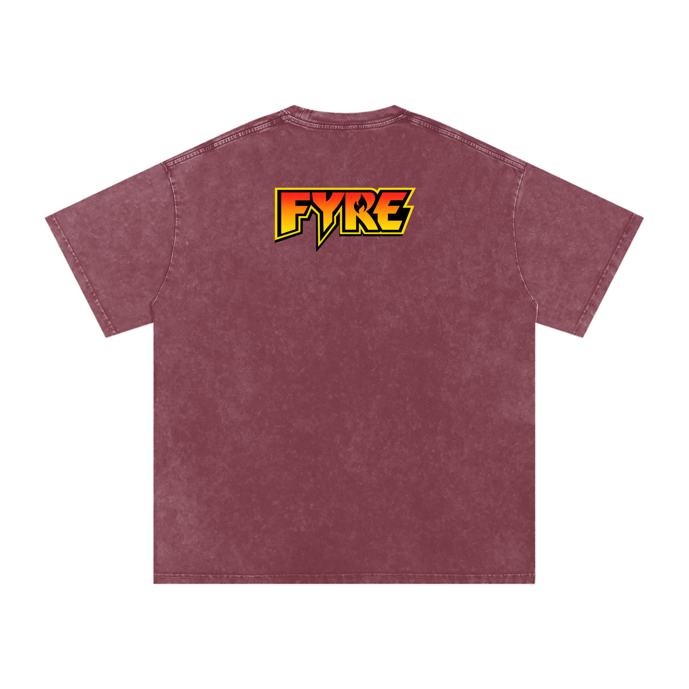 Kiss On Fyre Oversized Cotton T-Shirt